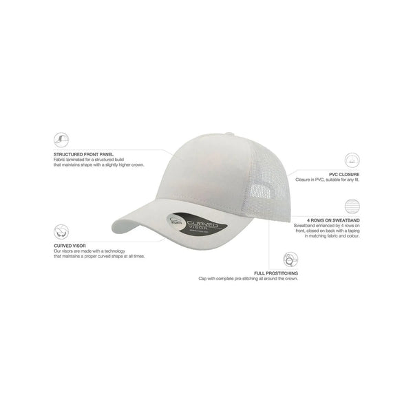 Cappellino Rapper Cotton - personalizzabile con logo