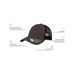 Cappellino Rapper Cotton - personalizzabile con logo