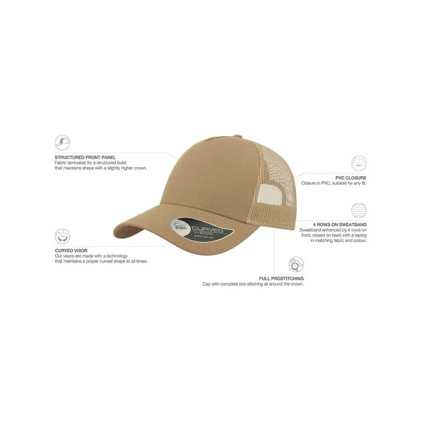 Cappellino Rapper Cotton - personalizzabile con logo