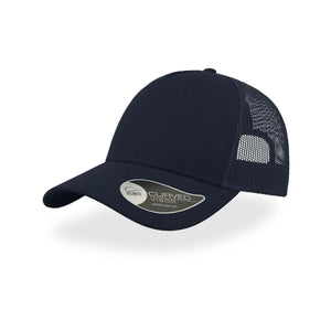 Cappellino Rapper Cotton navy-navy - personalizzabile con logo