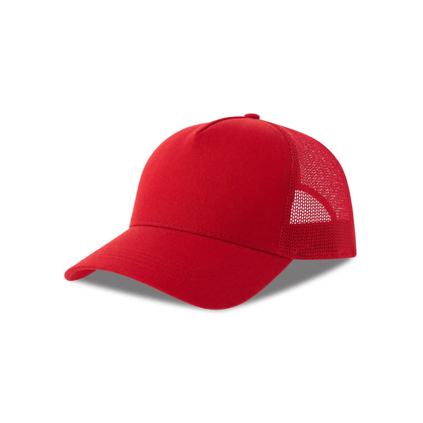 Cappellino Rapper Cotton rosso - personalizzabile con logo
