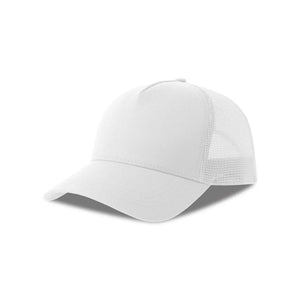 Cappellino Rapper Cotton-S bianco - personalizzabile con logo