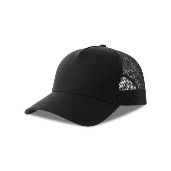 Cappellino Rapper Cotton-S black-black - personalizzabile con logo