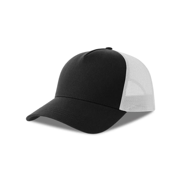 Cappellino Rapper Cotton-S black-white - personalizzabile con logo