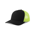 Cappellino Rapper Cotton-S black/yellow fluo - personalizzabile con logo
