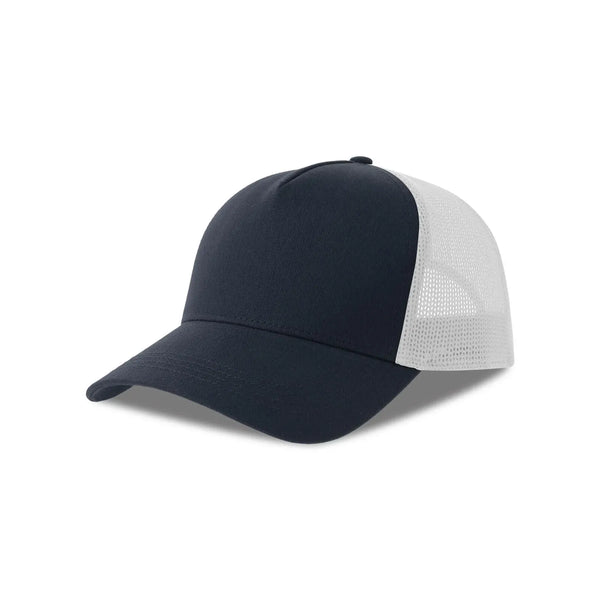Cappellino Rapper Cotton-S blu - personalizzabile con logo