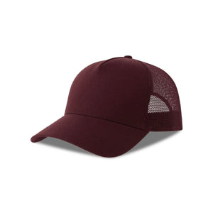 Cappellino Rapper Cotton-S bordeaux - personalizzabile con logo