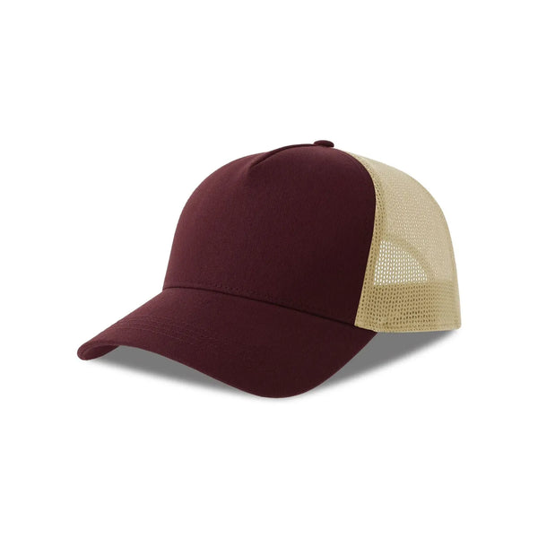 Cappellino Rapper Cotton-S burgundy-stone - personalizzabile con logo