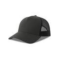 Cappellino Rapper Cotton-S dark grey-black - personalizzabile con logo