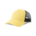 Cappellino Rapper Cotton-S giallo - personalizzabile con logo
