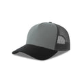 Cappellino Rapper Cotton-S grigio - personalizzabile con logo