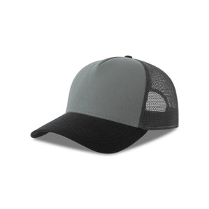 Cappellino Rapper Cotton-S grigio - personalizzabile con logo