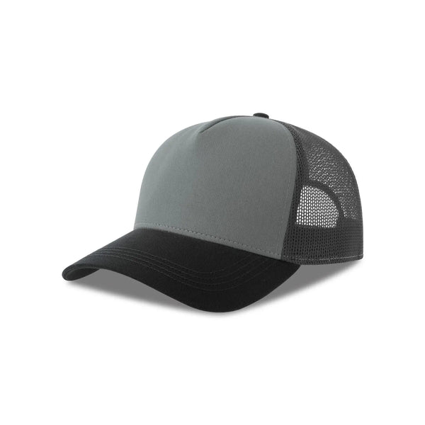 Cappellino Rapper Cotton-S grigio - personalizzabile con logo