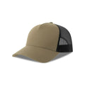 Cappellino Rapper Cotton-S khaki-black - personalizzabile con logo