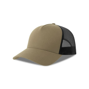 Cappellino Rapper Cotton-S khaki-black - personalizzabile con logo