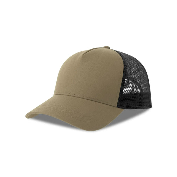 Cappellino Rapper Cotton-S khaki-black - personalizzabile con logo