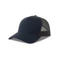 Cappellino Rapper Cotton-S navy-dark grey - personalizzabile con logo