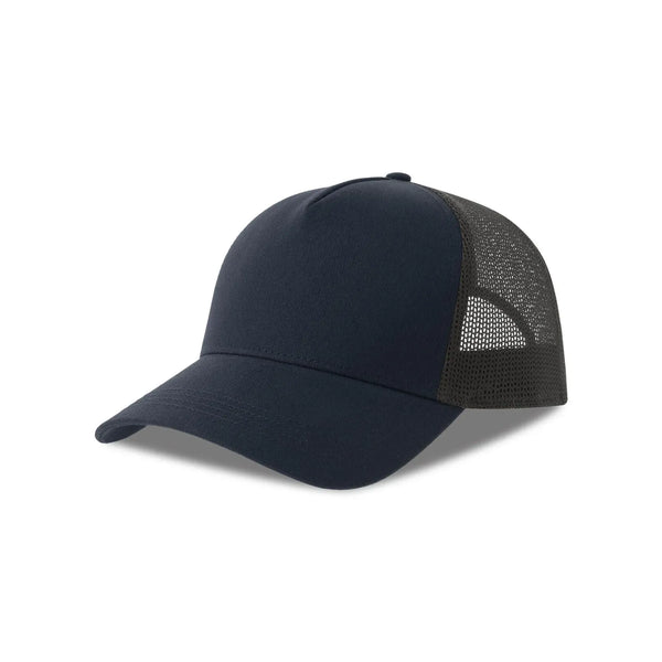 Cappellino Rapper Cotton-S navy-dark grey - personalizzabile con logo