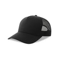 Cappellino Rapper Jersey-s nero - personalizzabile con logo
