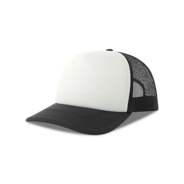 Cappellino Rapper-S white-black - personalizzabile con logo