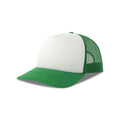 Cappellino Rapper-S white-green - personalizzabile con logo