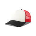 Cappellino Rapper-S white-red-black - personalizzabile con logo