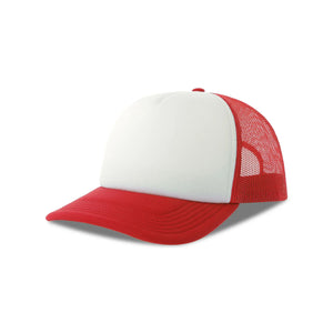 Cappellino Rapper-S white-red - personalizzabile con logo