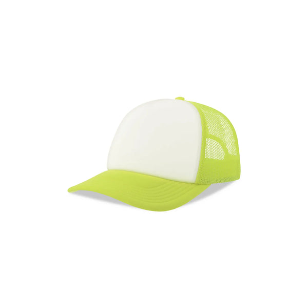Cappellino Rapper-S white-yellow fluo - personalizzabile con logo