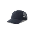 Cappellino Rapper Suede-S blu - personalizzabile con logo