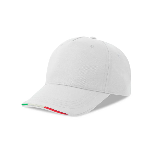 Cappellino Recy Five Italia bianco - personalizzabile con logo