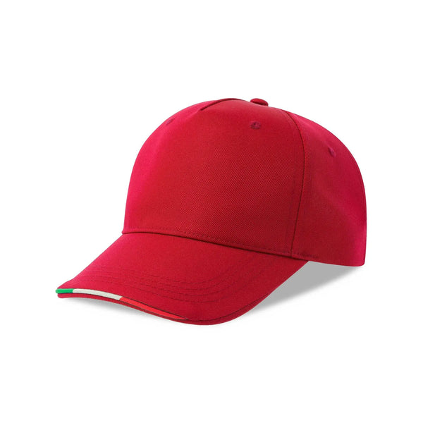 Cappellino Recy Five Italia rosso - personalizzabile con logo