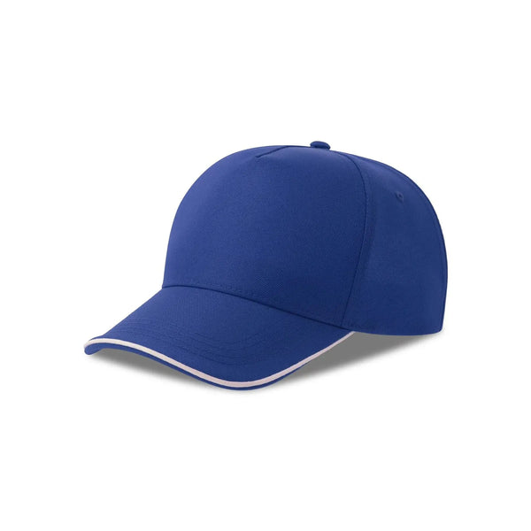 Cappellino Recy Five Piping royal - personalizzabile con logo