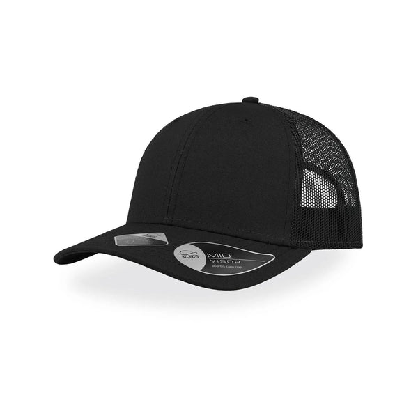 Cappellino Recy Three nero - personalizzabile con logo