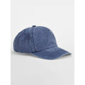 Cappellino Relaxed 5 Panel Vintage Cap blu - personalizzabile con logo