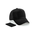 Cappellino Removable Patch 5 Panel Cap nero - personalizzabile con logo