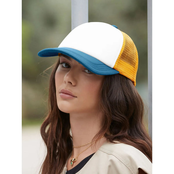 Cappellino Retro 5 Panel Trucker - personalizzabile con logo