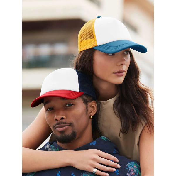 Cappellino Retro 5 Panel Trucker - personalizzabile con logo