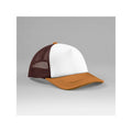 Cappellino Retro 5 Panel Trucker marrone - personalizzabile con logo