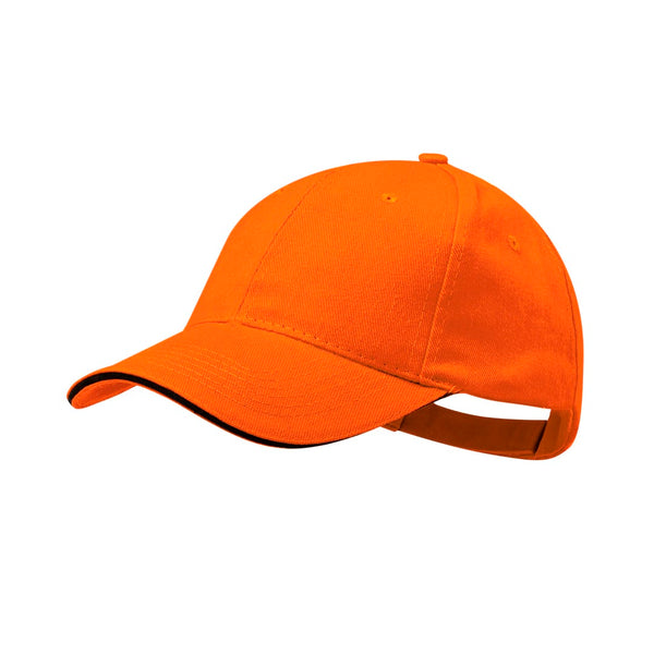 Cappellino Rubec arancione - personalizzabile con logo