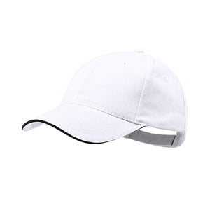 Cappellino Rubec bianco - personalizzabile con logo