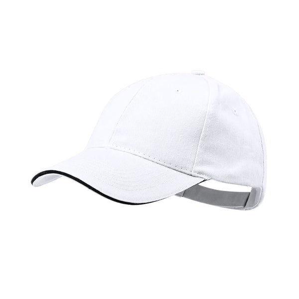 Cappellino Rubec bianco - personalizzabile con logo