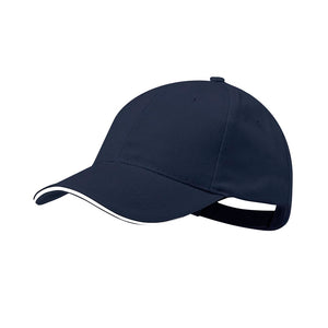 Cappellino Rubec blu navy - personalizzabile con logo