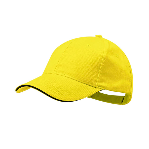 Cappellino Rubec giallo - personalizzabile con logo