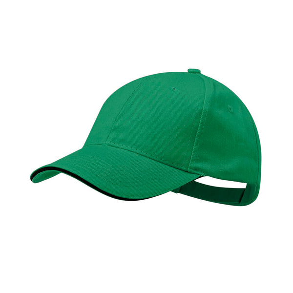 Cappellino Rubec verde - personalizzabile con logo