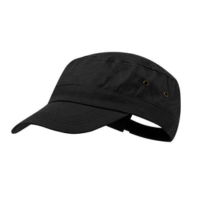 Cappellino Saigón nero - personalizzabile con logo