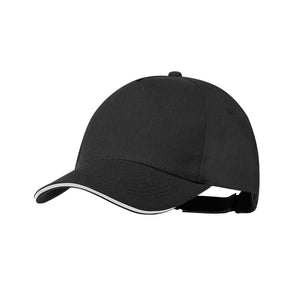 Cappellino Sandrok nero - personalizzabile con logo