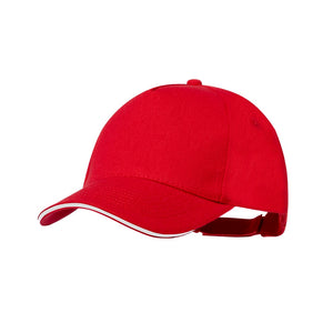 Cappellino Sandrok rosso - personalizzabile con logo