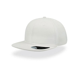 Cappellino Snap Back bianco - personalizzabile con logo