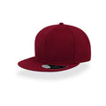 Cappellino Snap Back bordeaux - personalizzabile con logo