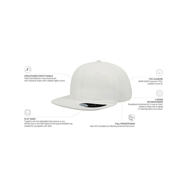 Cappellino Snap Back - personalizzabile con logo
